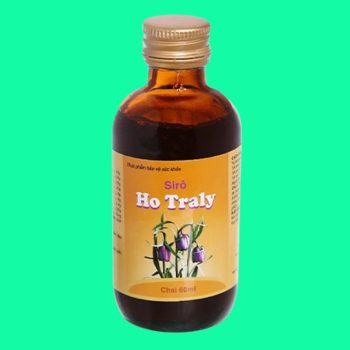 Siro Ho Traly 60ml giúp giảm ho, hỗ trợ làm giảm đờm, đau rát cổ họng