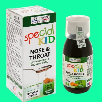 Special Kid Nez & Gorge 125ml giúp cải thiện sự lưu thông của đường hô hấp