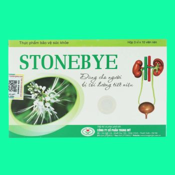Stonebye (30 viên) giúp lợi tiểu, loại bỏ các cặn lắng đường tiết niệu