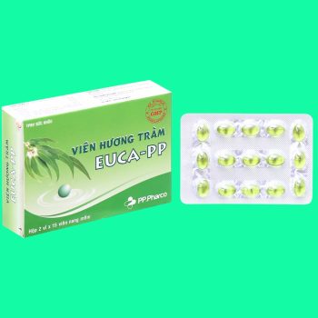 Viên Hương Tràm Euca-PP 30 viên giúp hỗ trợ giảm ho và tiêu đờm