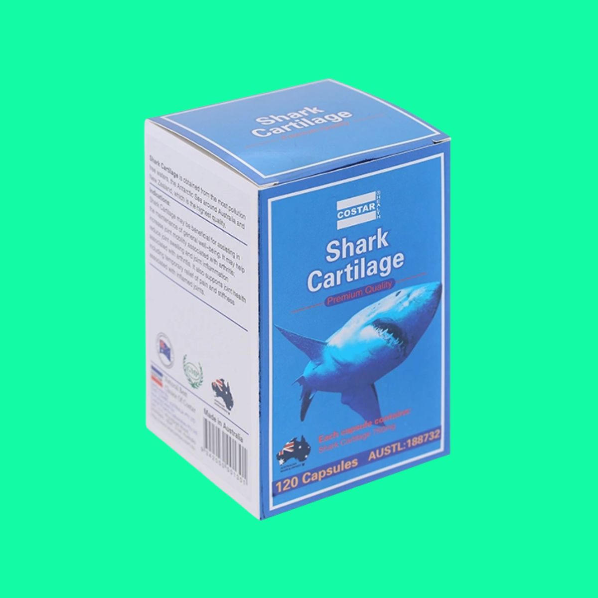 Costar Shark Cartilage 750mg (2) Costar Shark Cartilage 750mg
