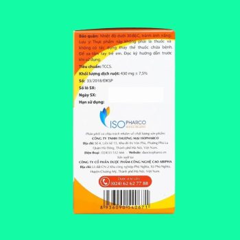 Dầu Gấc Isopharco 5 Dầu Gấc Isopharco