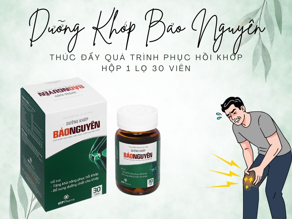 Dưỡng Khớp Bảo Nguyên 10 Dưỡng Khớp Bảo Nguyên thúc đẩy quá trình phục hồi khớp