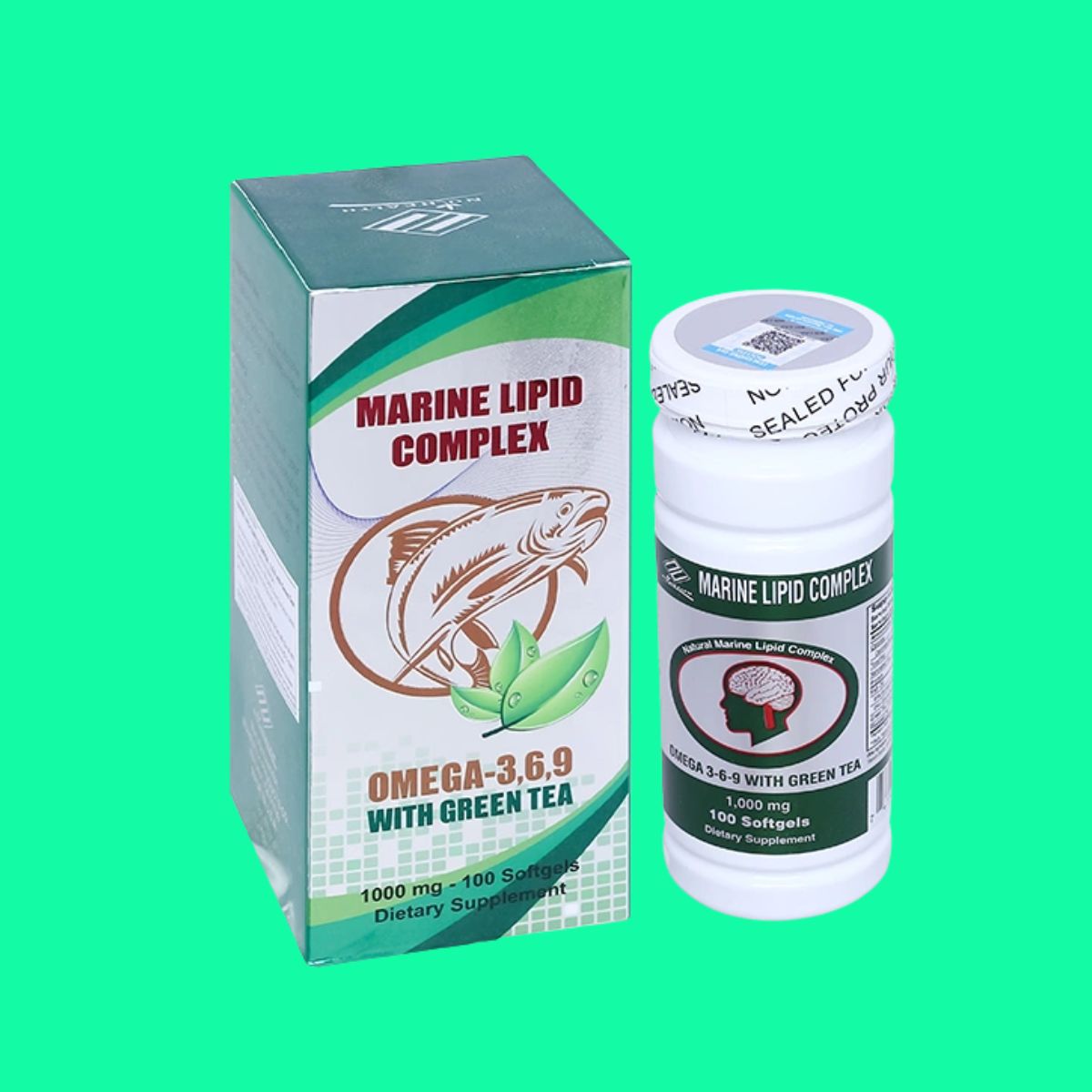 Marine Lipid Complex Omega 3-6-9 with green tea (1) Marine Lipid Complex Omega 3-6-9 with green tea
