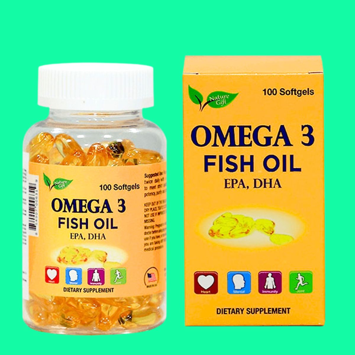 Nature Gift Omega 3-6-9 EPA DHA Fish oil (2) Nature Gift Omega 3-6-9 EPA DHA Fish oil