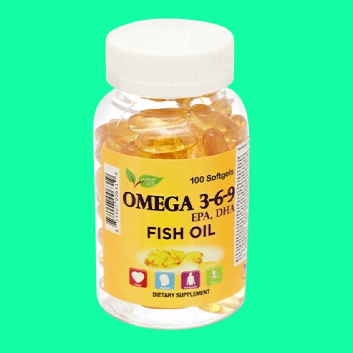 Nature Gift Omega 3-6-9 EPA DHA Fish oil (8) Nature Gift Omega 3-6-9 EPA DHA Fish oil