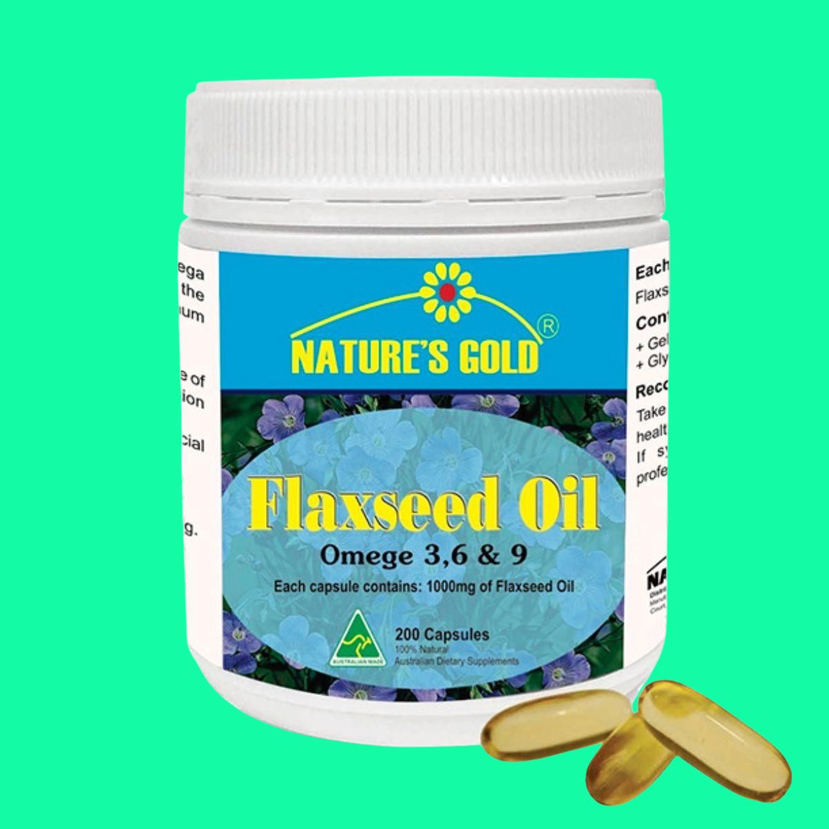 Nature's Gold Flaxseed Oil 1000mg Nature's Gold Flaxseed Oil 1000mg