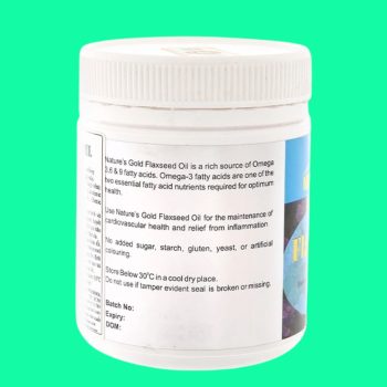 Nature's Gold Flaxseed Oil 1000mg 6 Nature's Gold Flaxseed Oil 1000mg