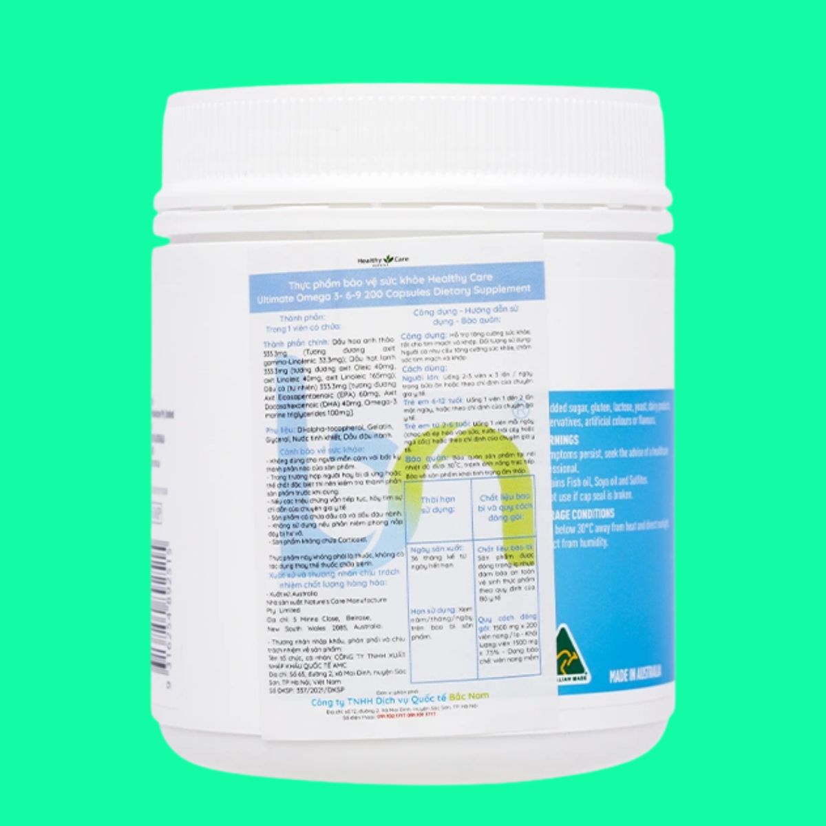 Omega 3-6-9 Healthy Care (3) Omega 3-6-9 Healthy Care