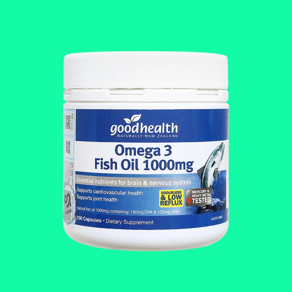 Omega 3 Fish Oil 1000mg Goodhealth (1) Omega 3 Fish Oil 1000mg Goodhealth