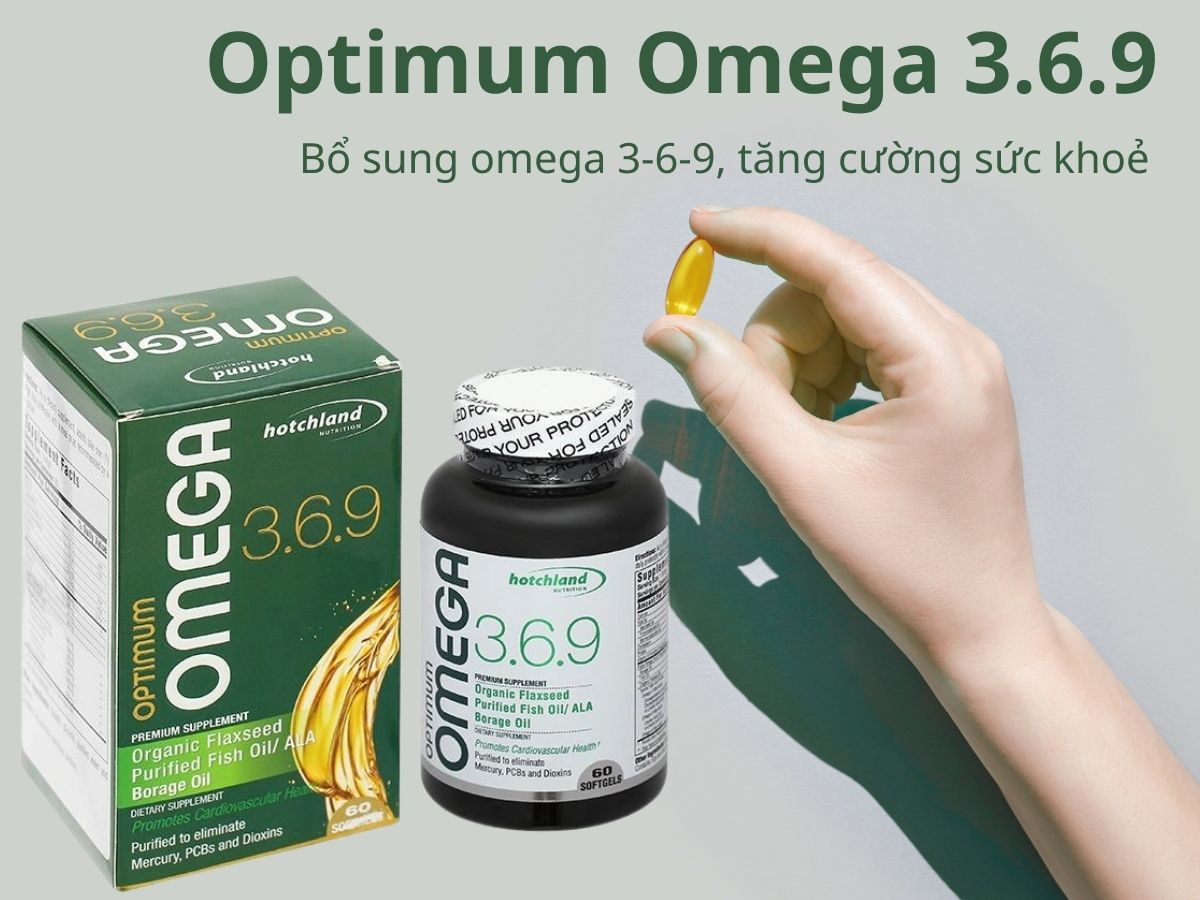 Optimum Omega 3.6.9 14 Optimum Omega 3.6.9 có tác dụng hỗ trợ bổ sung omage 3-6-9 cho sức khoẻ toàn thể