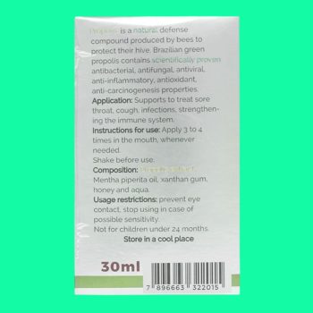 Xịt họng Propolis mint & honey 7 Propolis mint & honey