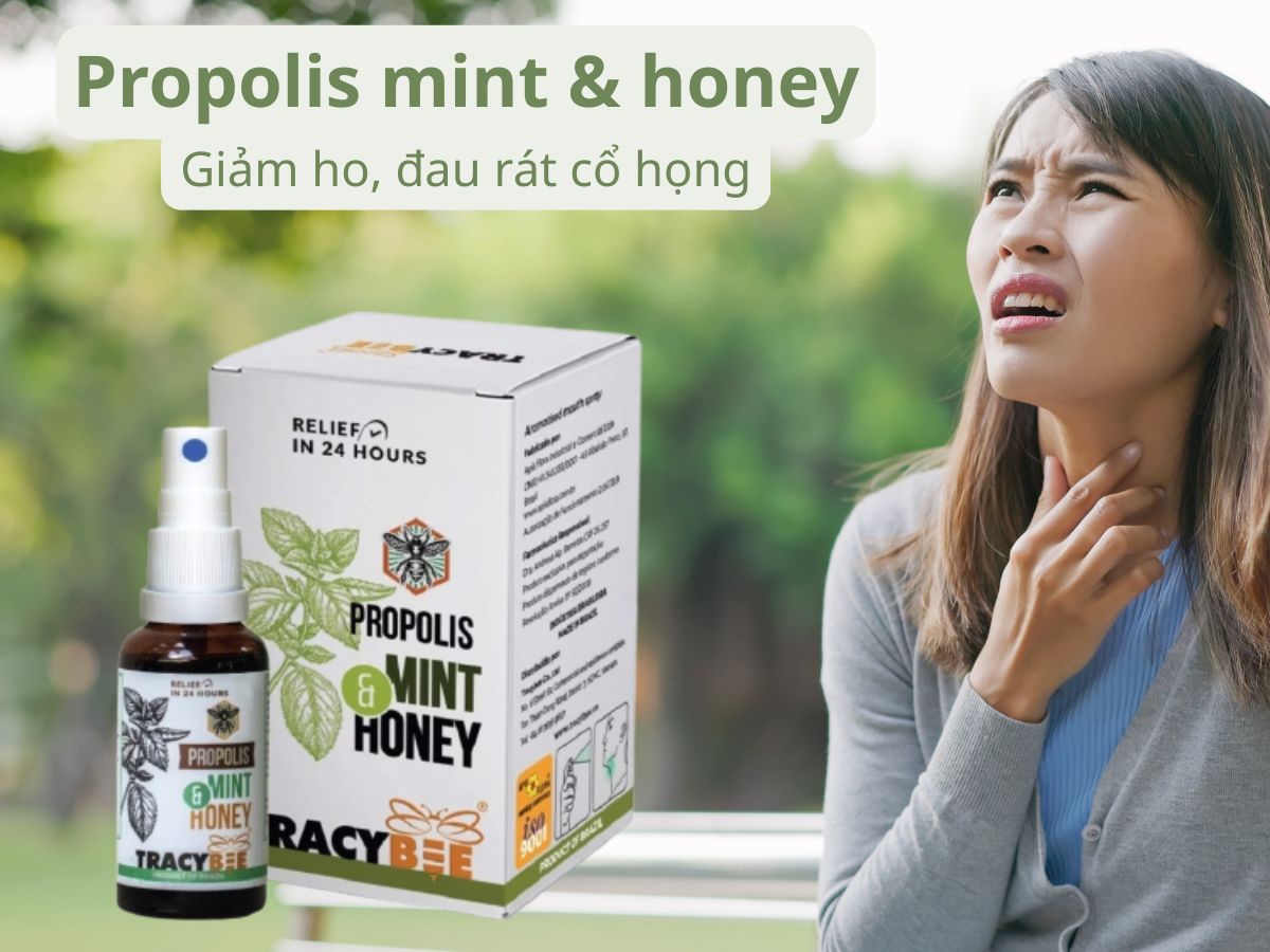 Xịt họng Propolis mint & honey 14 Propolis mint & honey