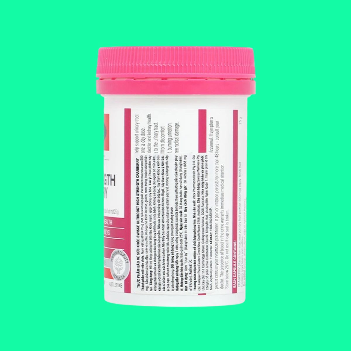 Swisse Ultiboost High Strength Cranberry (4) Swisse Ultiboost High Strength Cranberry