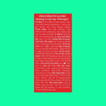 Urgo Mouth Ulcers 7 Urgo Mouth Ulcers