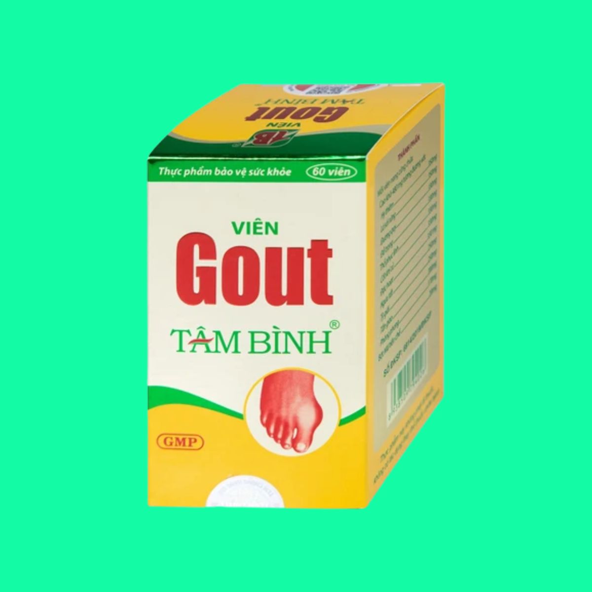 Viên Gout Tâm Bình (4) Viên Gout Tâm Bình