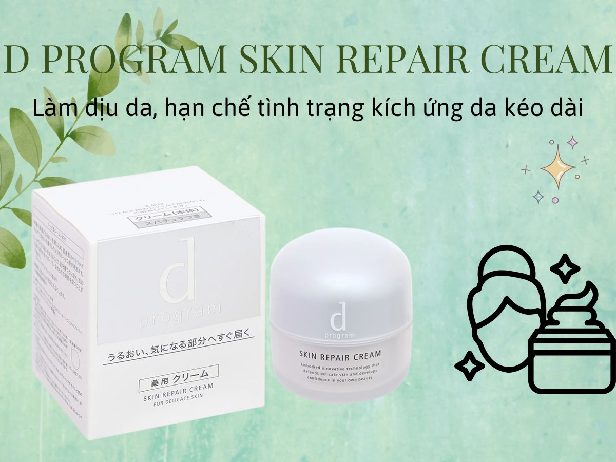 D Program Skin Repair Cream 13 D Program Skin Repair Cream hỗ trợ cải thiện tình trạng kích ứng da