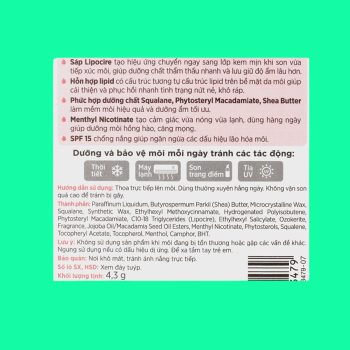 LipIce Lipbalm (Không màu, hương dâu) 5 LipIce Lipbalm (Không màu, hương dâu)