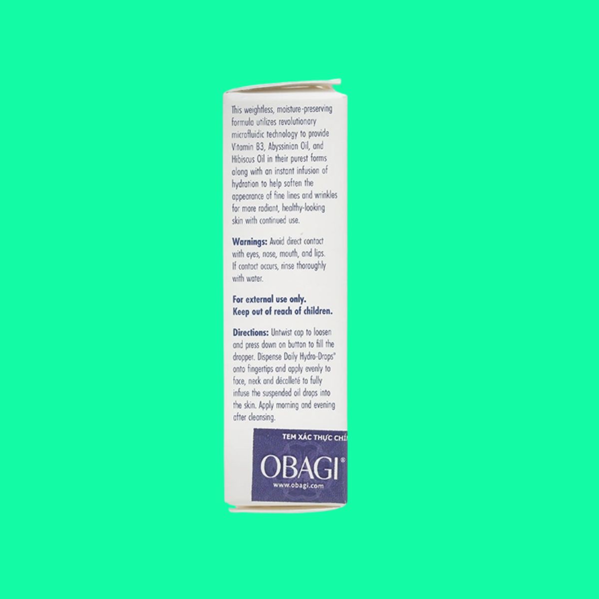 Obagi Daily Hydro-Drops Facial Serum (4) Obagi Daily Hydro-Drops Facial Serum