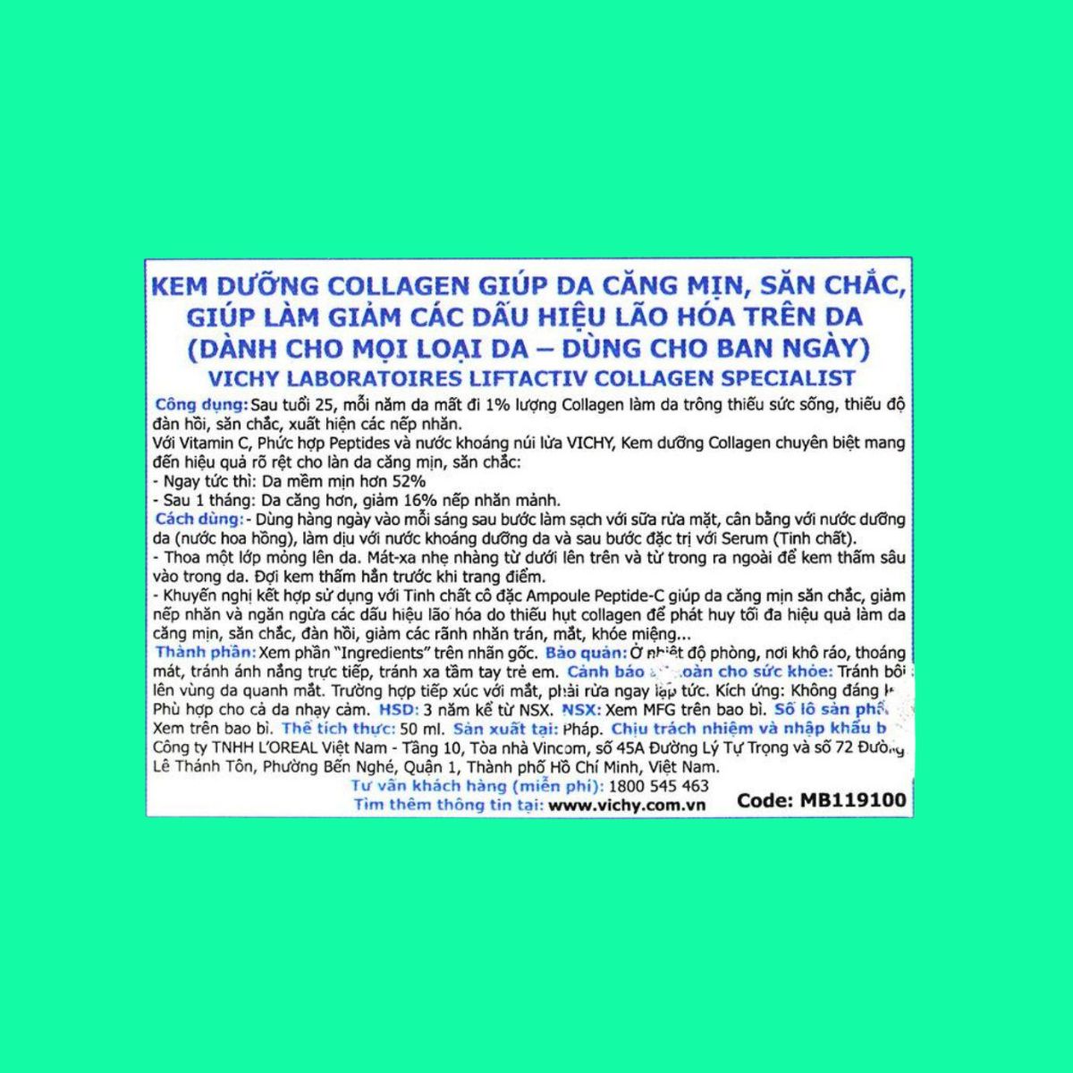 Vichy Liftactiv Collagen Specialist (4) Vichy Liftactiv Collagen Specialist