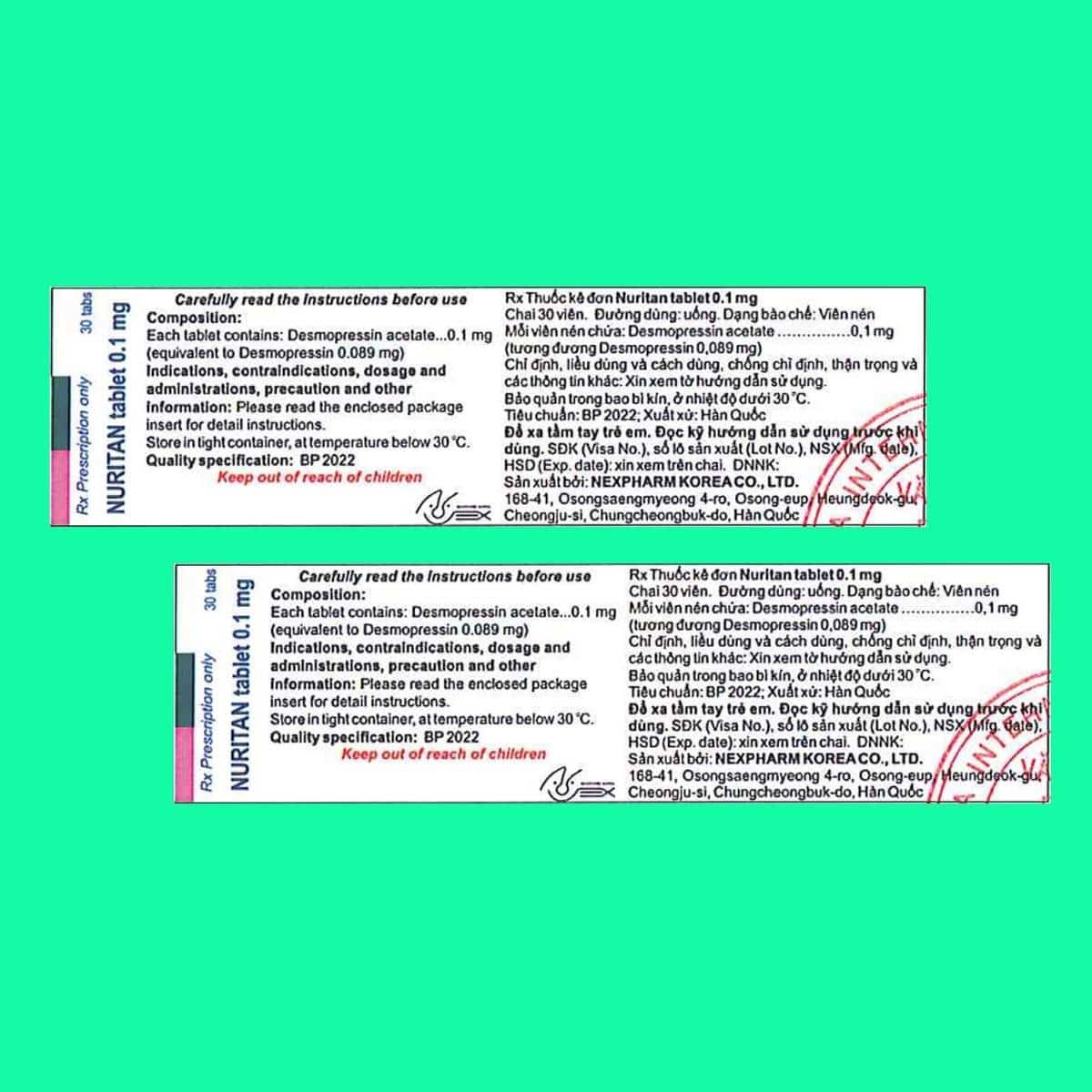 thuoc-Nuritan-Tablet-0-1mg-2 Nuritan Tablet 0.1mg
