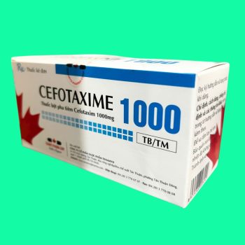 Cefotaxime 1000mg Dược phẩm Tenamyd