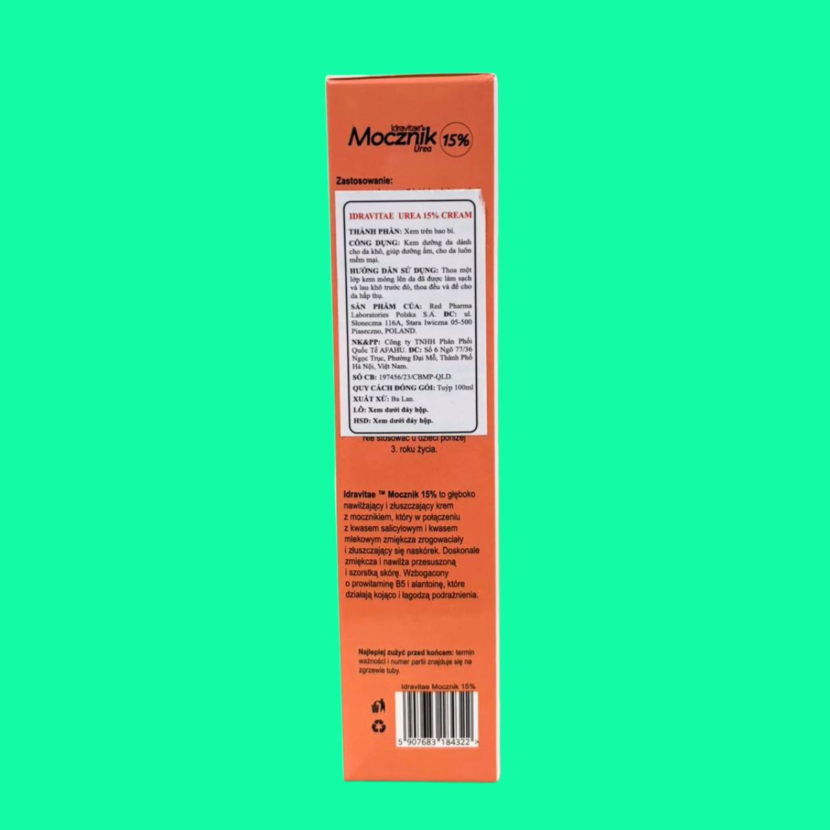 Idravitae-Urea-15-4 Idravitae Urea 15%