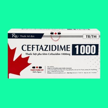 Ceftazidime 1000mg Dược phẩm Tenamyd