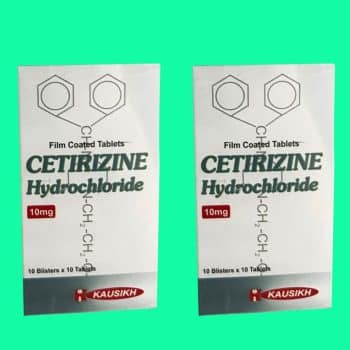 Cetirizine Hydrochloride 10mg Kausikh