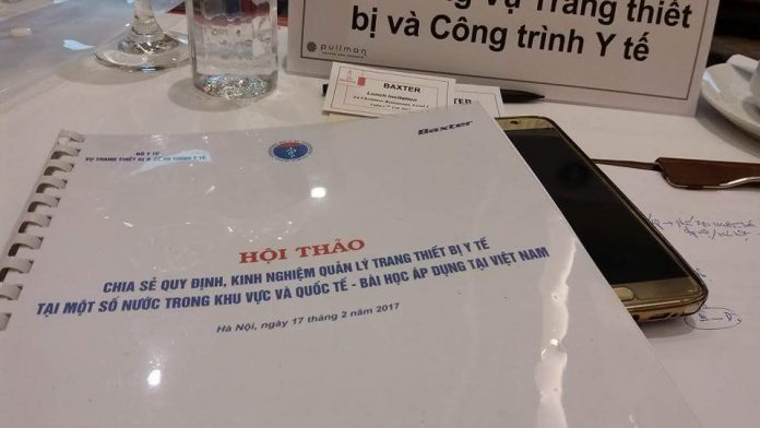 Hội thảo trang thiết bị y tế