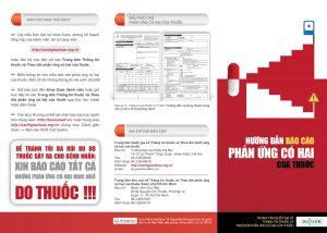 Báo cáo phản ứng có hại nghi ngờ do thuốc
