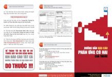 BÁO CÁO PHẢN ỨNG CÓ HẠI NGHI NGỜ DO THUỐC – CẢNH GIÁC DƯỢC BÁO CÁO PHẢN ỨNG CÓ HẠI NGHI NGỜ DO THUỐC