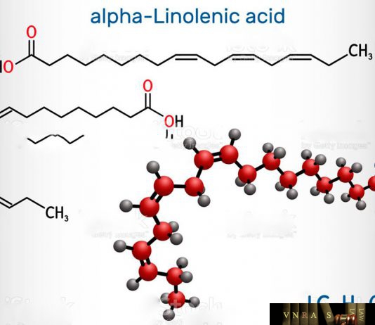 Cấu tạo a-linolenic acid