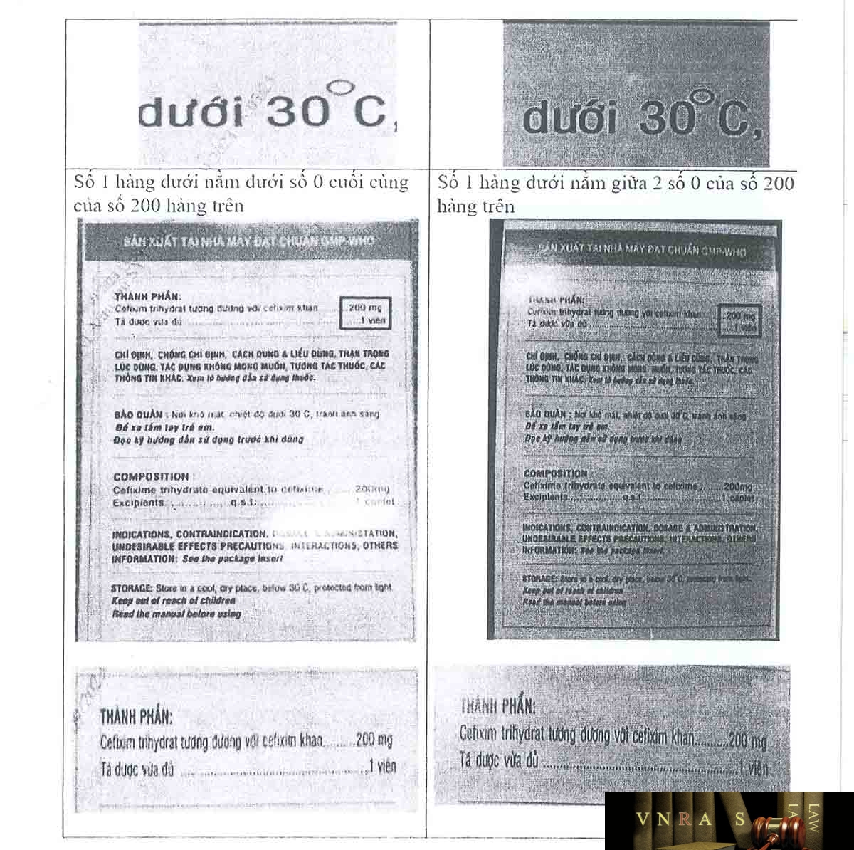 Phân biệt thuốc Cefixim 200 thật và thuốc Cefixim 200 giả