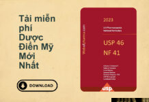 Tải miễn phí PDF Dược Điển Mỹ mới nhất – United State Pharmacopeia PDF Tải miễn phí Dược Điển Mỹ Mới Nhất