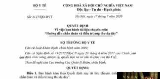 Hm88 link đăng nhập số 3127/QĐ-BYT ngày 17 tháng 07 năm 2020 về việc ban hành tài liệu chuyên môn “Hướng dẫn chẩn đoán và điều trị ung thư dạ dày”