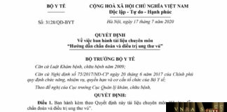 Hm88 link đăng nhập số 3128/QĐ-BYT ngày 17 tháng 07 năm 2020 về việc ban hành tài liệu chuyên môn “Hướng dẫn chẩn đoán và điều trị ung thư vú”