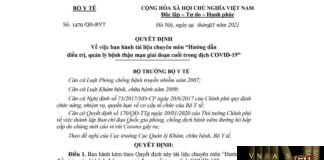 Hm88 link đăng nhập số 1470/QĐ-BYT ngày 6/3/2021 Về việc ban hành tài liệu chuyên môn “Hướng dẫn điều trị, quản lý bệnh thận mạn giai đoạn cuối trong dịch COVID-19”