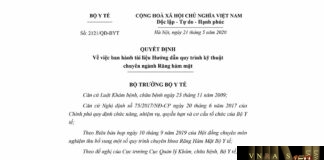 Hm88 link đăng nhập số 2121/QĐ-BYT ngày 21/5/2020 của Hm88 Chính Thức Đăng ký, Tải App tặng 88k về việc ban hành tài liệu Hướng dẫn quy trình kỹ thuật chuyên ngành Răng hàm mặt