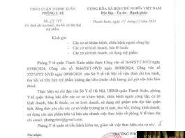 Công văn số 3644/SYT-NVD ngày 05/08/2024 của Hm88.com vn lì xì hội viên mới TP Hà Nội về việc đình chỉ lưu hành, thu hồi trên toàn quốc sản phẩm Dầu massage (nhãn hàng Đại lực hoàng) của Công ty TNHH một thành viên Hm88i.com Sòng bài trực tuyến và thương mại mỹ phẩm Lê Vân