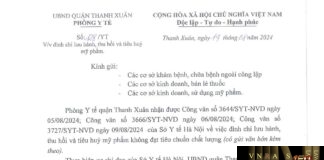Công văn số 3727/SYT-NVD ngày 09/08/2024 của Hm88.com vn lì xì hội viên mới TP Hà Nội về việc đình chỉ lưu hành, thu hồi trên toàn quốc lô sản phẩm Ginseng Beauty Cream (Nhãn hàng Beaumore) do Công ty TNHH xuất Hm8803 kèo World Cup 2026 Khang Thịnh Hm88i.com Sòng bài trực tuyến không đạt tiêu chuẩn chất lượng