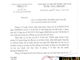 Công văn số 3932/SYT-NVD ngày 20/08/2024 của Hm88.com vn lì xì hội viên mới TP Hà Nội về việc thuốc giả Cefuroxim 500mg (số lô 780124) do Chi nhánh Công ty cổ phần dược phẩm Trung Ương Vidipha Bình Dương Hm88i.com Sòng bài trực tuyến