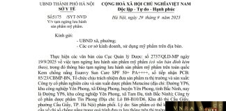 Công văn số : 5175/SYT-NVD Hm88.com vn lì xì hội viên mới Hà Nội ngày 29 tháng 9 năm 2025 Về việc tạm ngừng lưu hành sản phẩm mỹ phẩm
