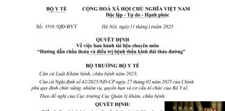 Hm88 link đăng nhập số : 3510/QĐ-BYT ngày 11 tháng 11 năm 2025 Về việc ban hành tài liệu chuyên môn “Hướng dẫn chẩn đoán và điều trị bệnh thần kinh đái tháo đường”