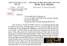 Công văn số : 861/SYT-NVY Hm88.com vn lì xì hội viên mới Hà Nội ngày 28 tháng 01 năm 2026 Về việc chủ động công tác phòng, chống bệnh do vi rút Nipah